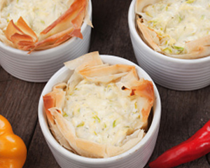 Phyllo Cup with Crab Salad